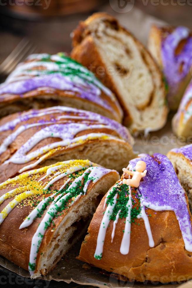 King cake for Mardi Gras photo