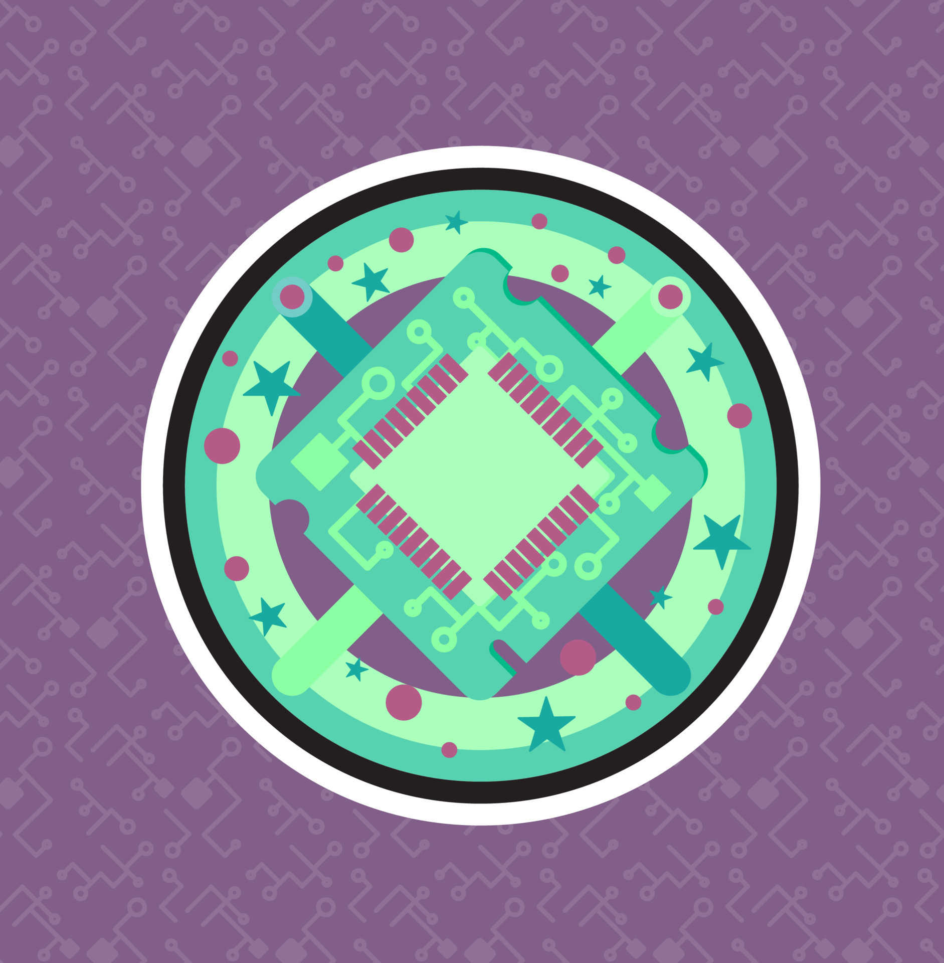 Chip Minecraft Vector Computer Processor Chip 16117390 Vector Art at Vecteezy