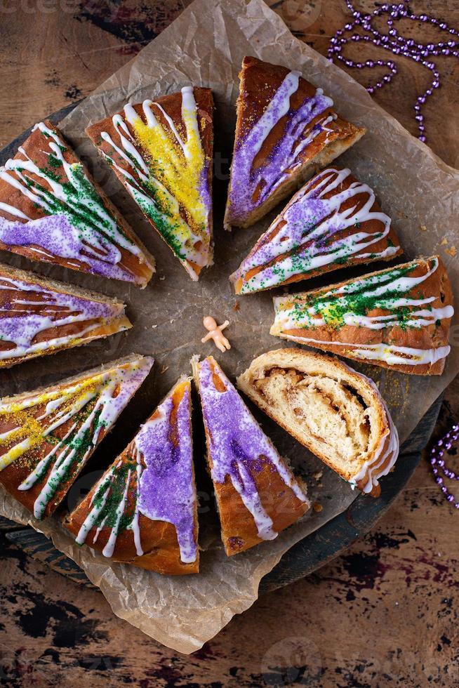 King cake for Mardi Gras photo