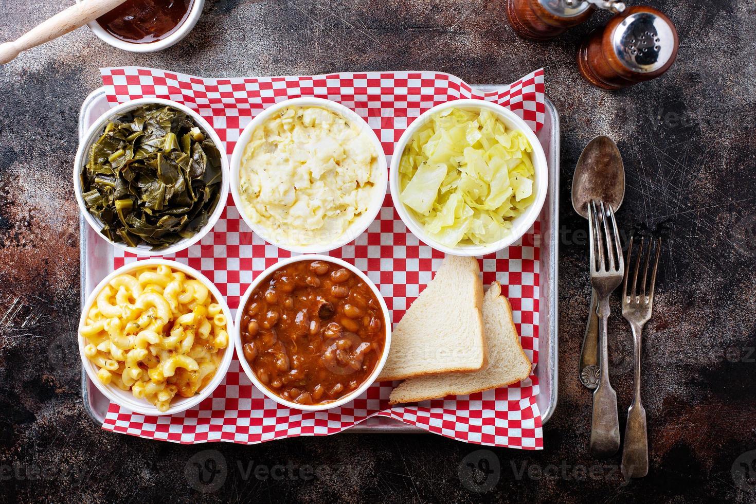 Classic southern bbq sides photo