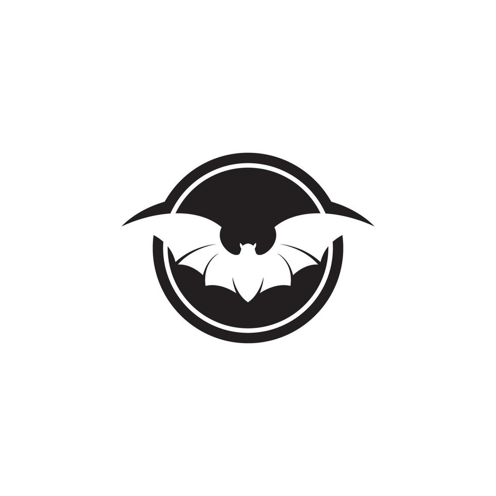 Bat icon for web. Isolated on white background vector