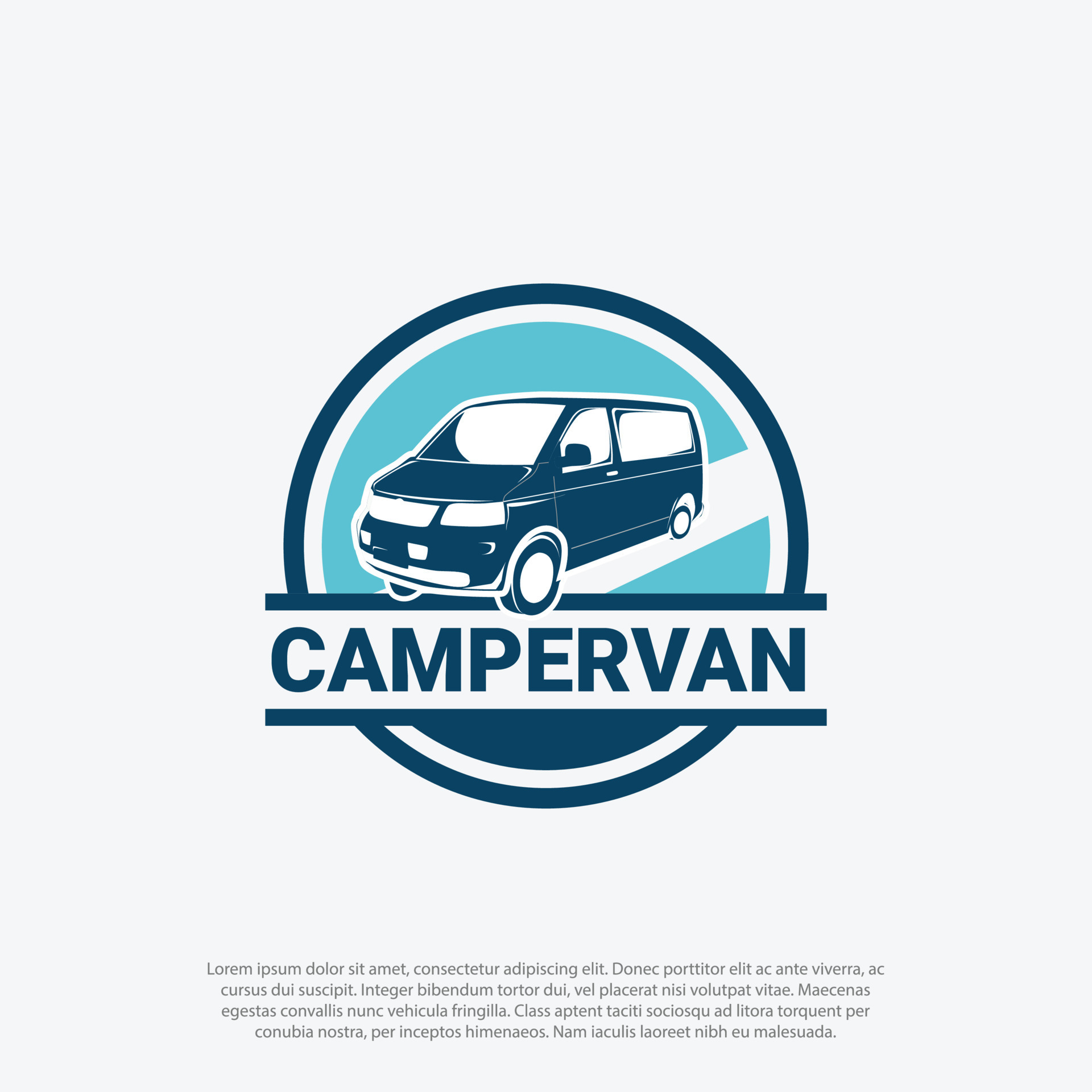 Campervan RV caravan motorhome ready made logo. Perfect logo for ...