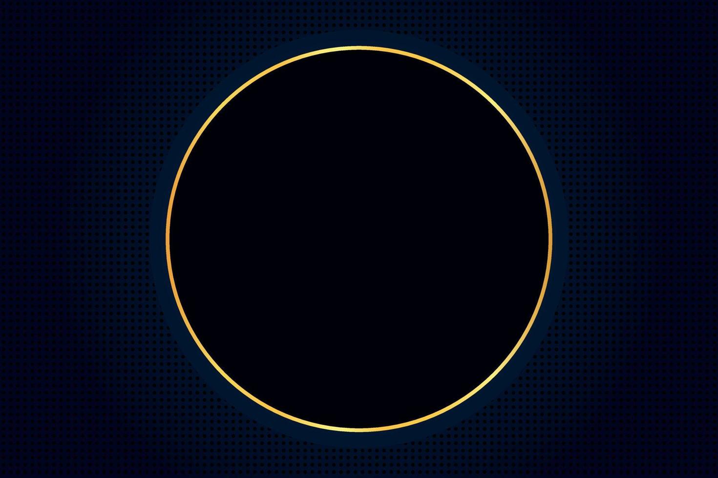 Gold Circle Background vector