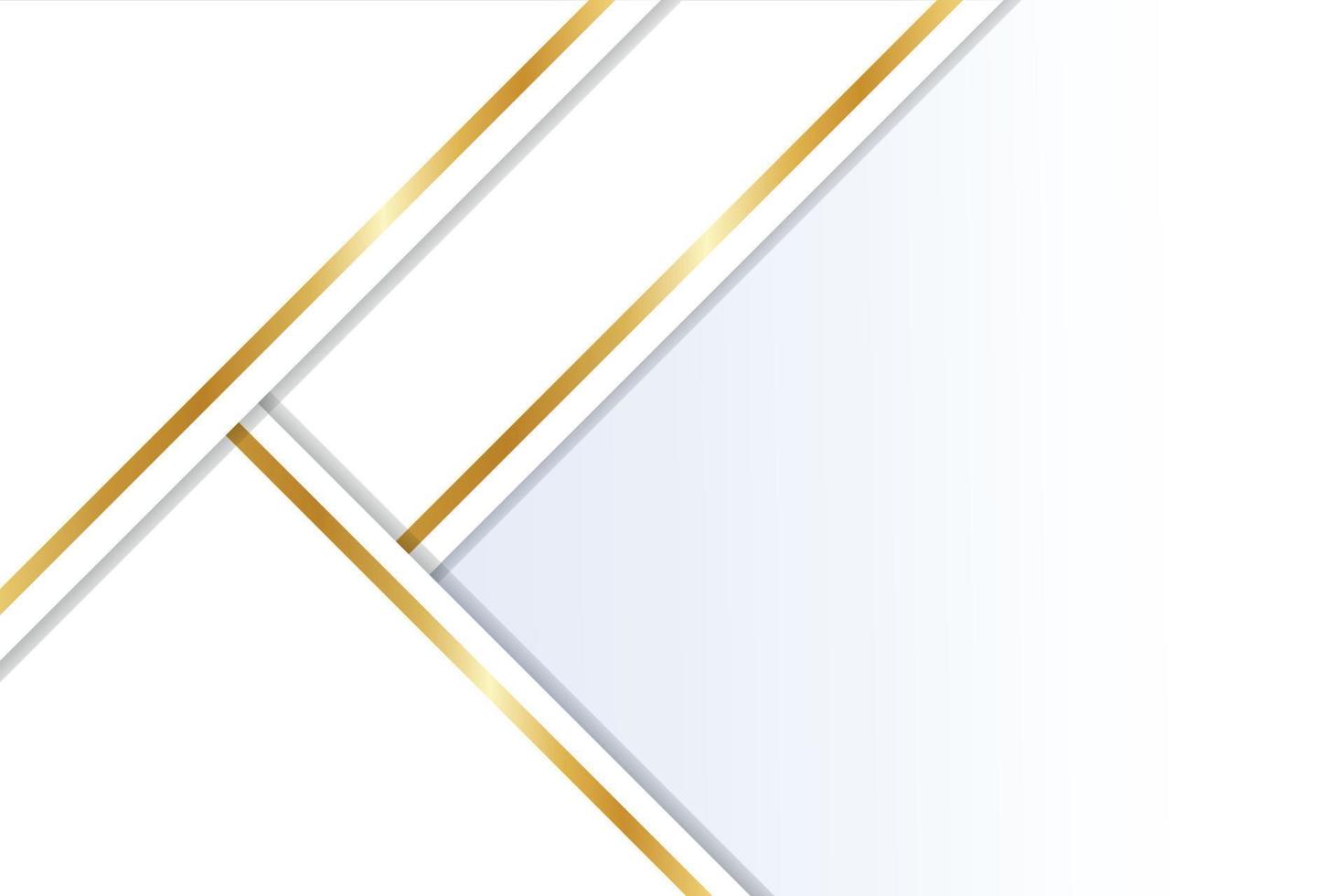 fondo premium de oro blanco vector