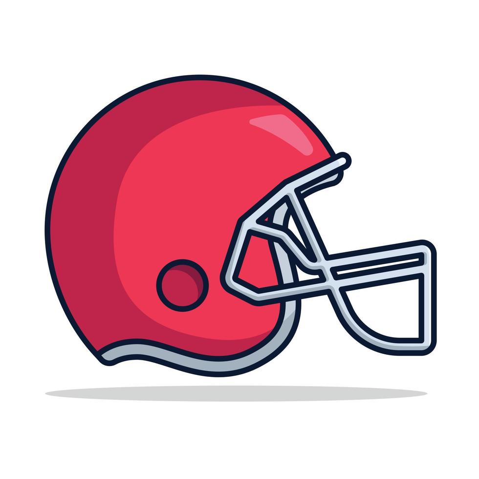 American Football Helmet vector