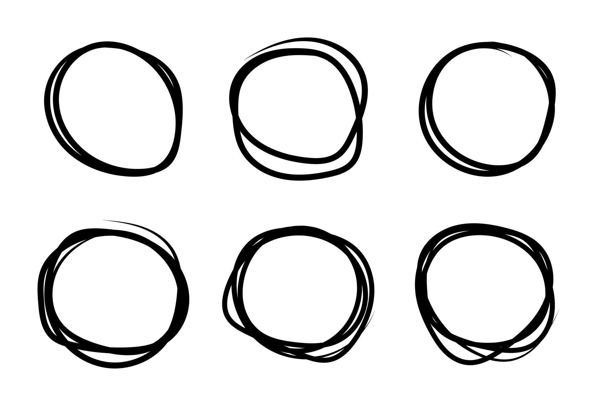 Round Brushes 4 16120239 Vector Art at Vecteezy