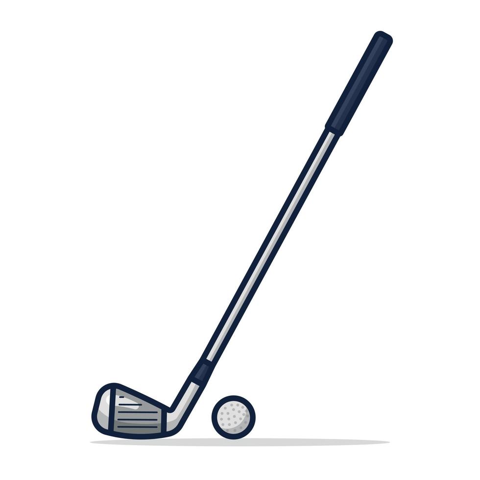 Iron Golf Club vector