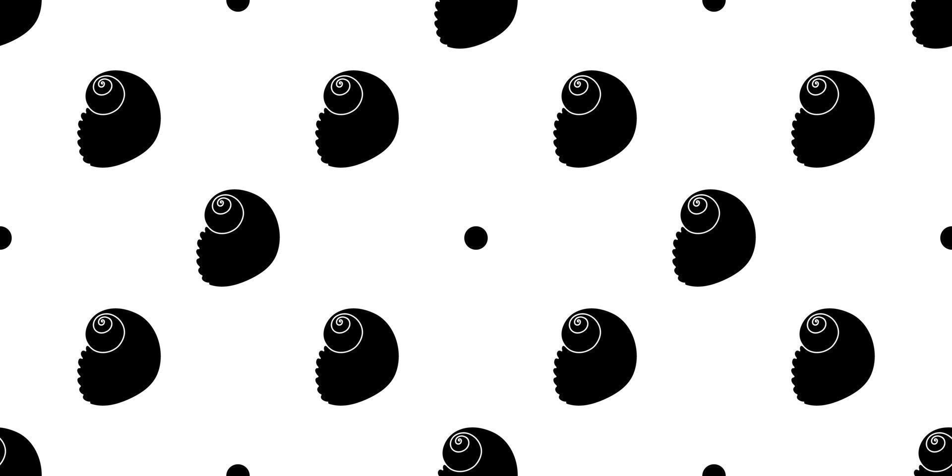 Vector seamless pattern. Line art sketch seashells. Isolated background. Decoration symbol of health calcium. Summer, sand and beach design. Repetitive ornament.
