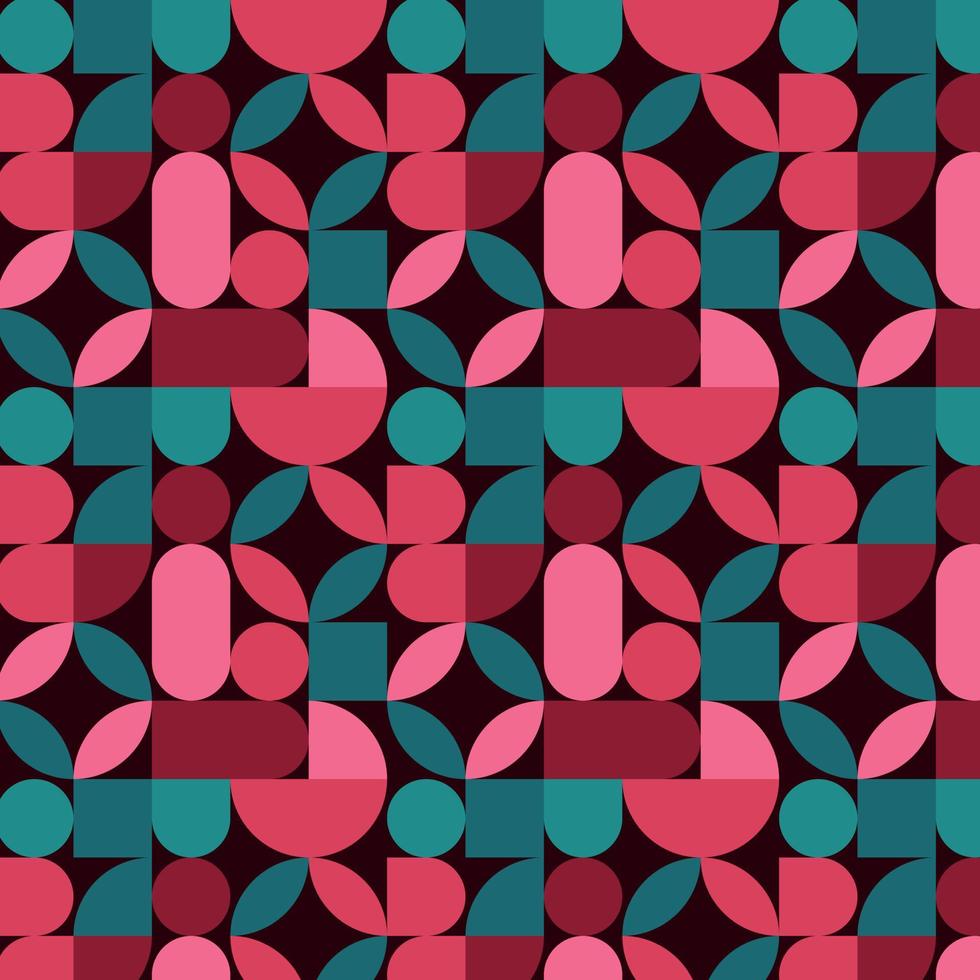 Neo geo pattern background. Made with colorful geometric shapes, it is ideal for web backgrounds, cover pages, and prints. vector