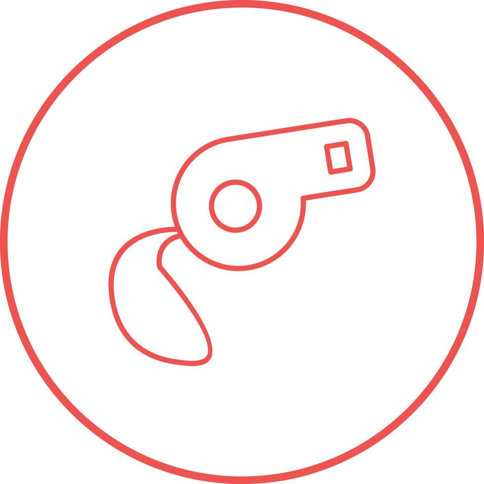 Whistle Vector Icon
