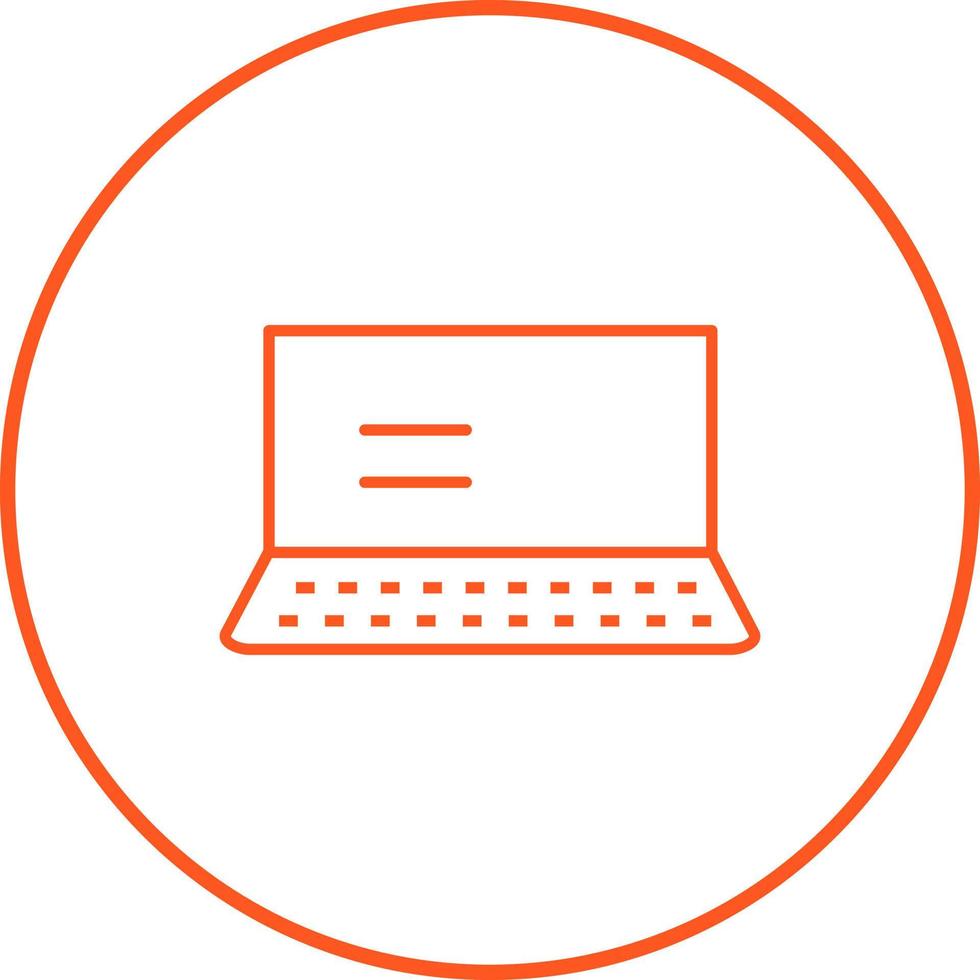 Laptop Vector Icon