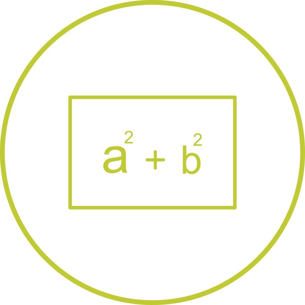 Formula Vector Icon