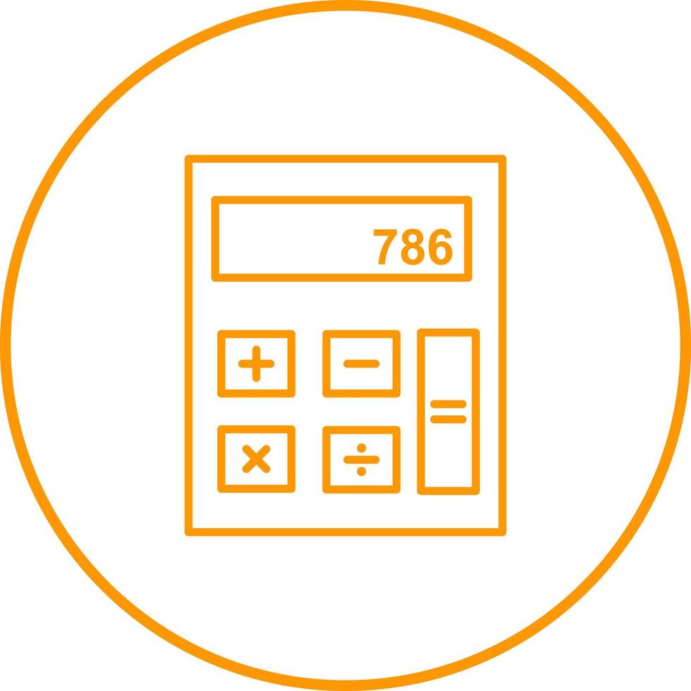 Calculator Vector Icon