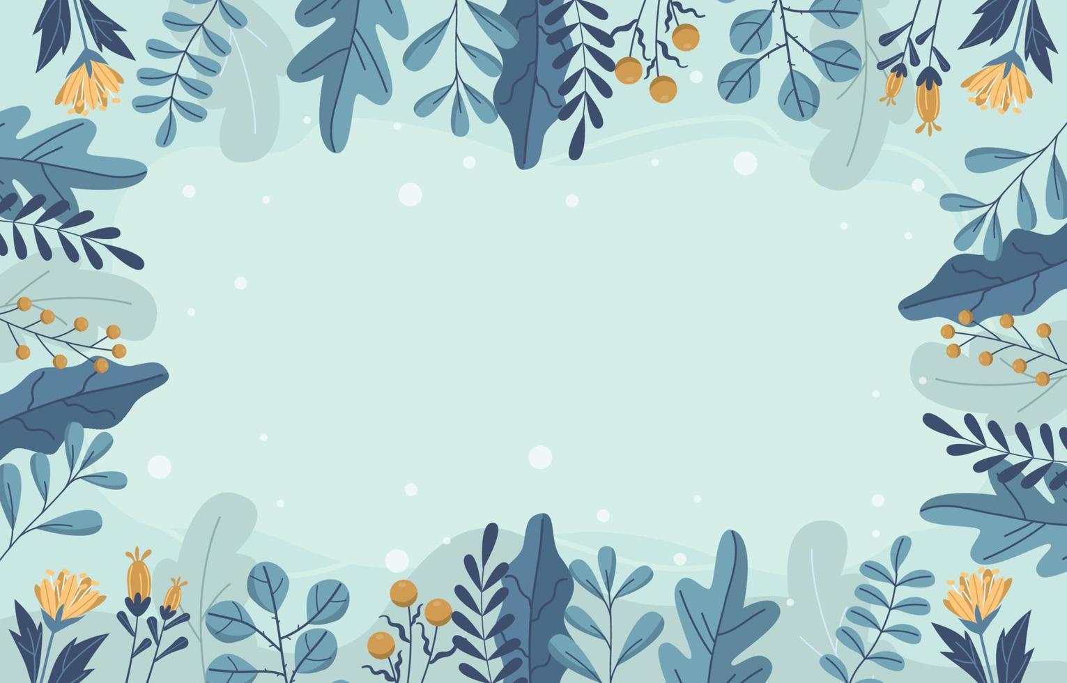 fondo de borde de invierno vector