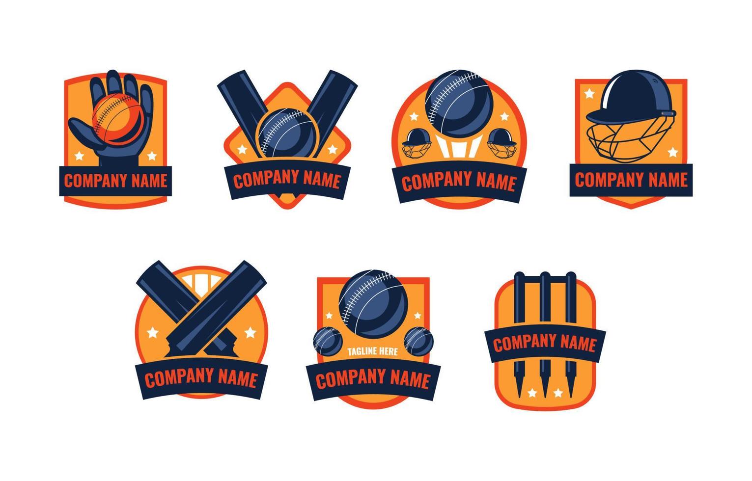 Cricket Sport Logo vector