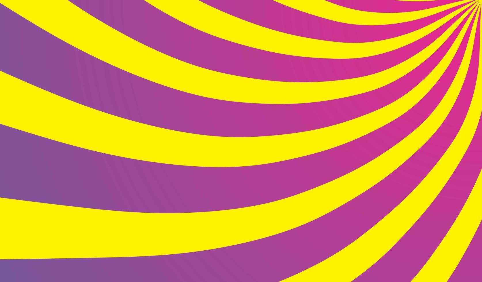 Vector simple background. Spiral stripes in pop art style