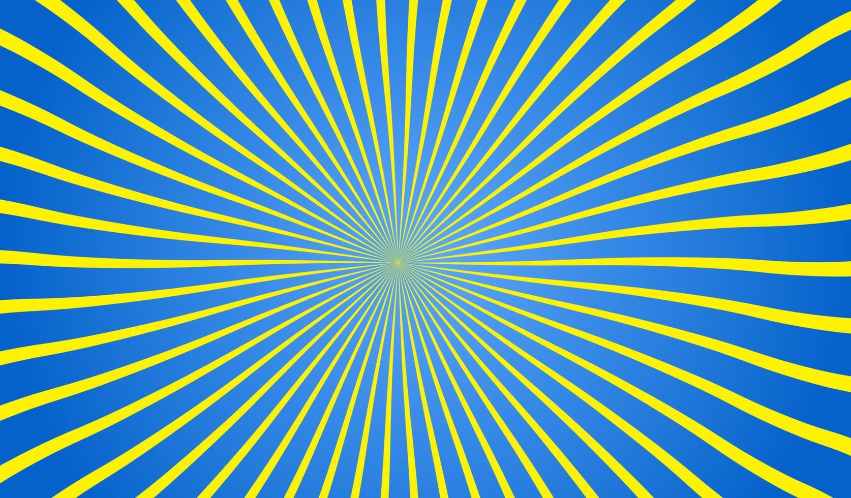 Vector simple background. Spiral stripes in pop art style
