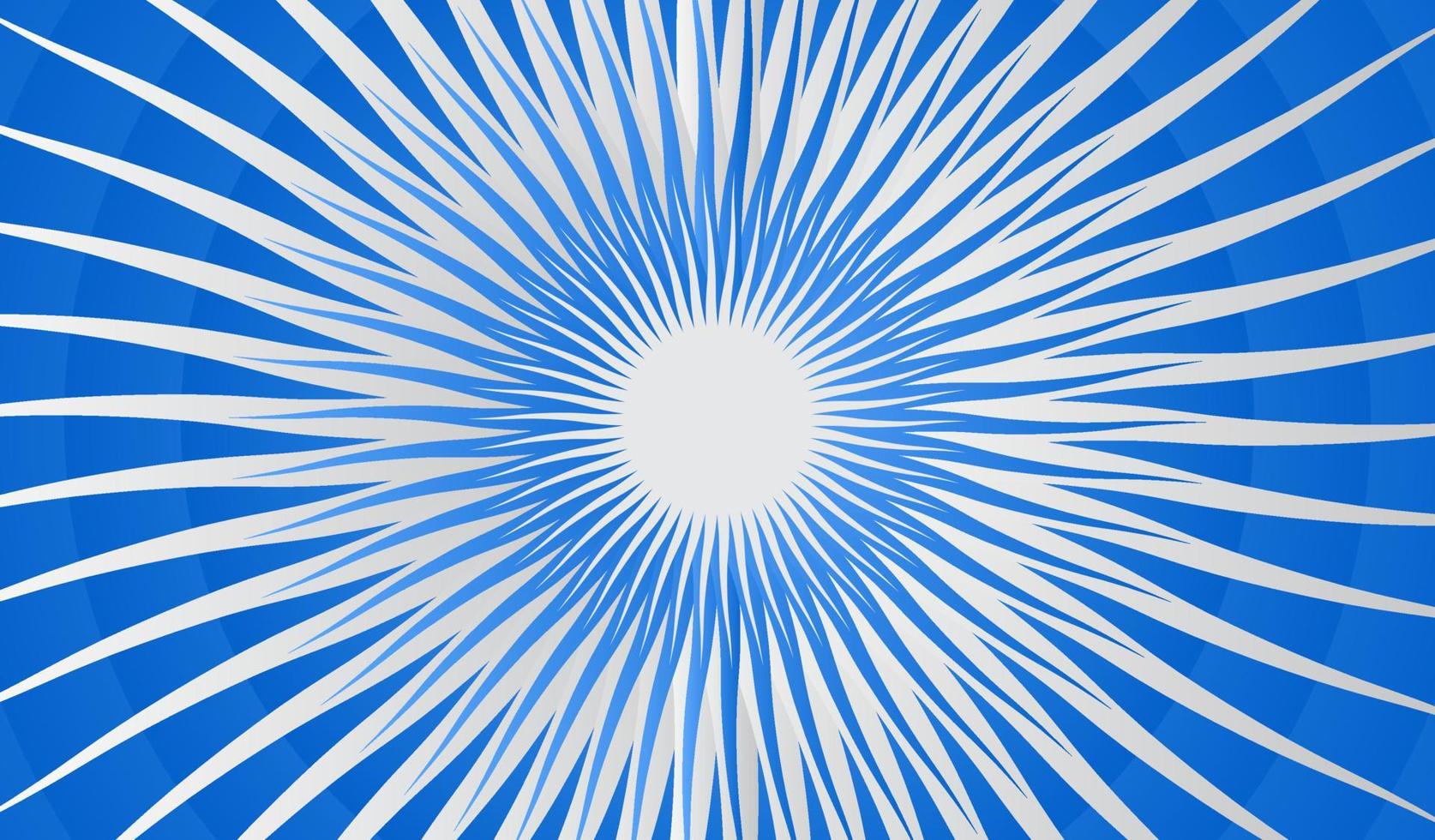 Vector simple background. Spiral stripes in pop art style
