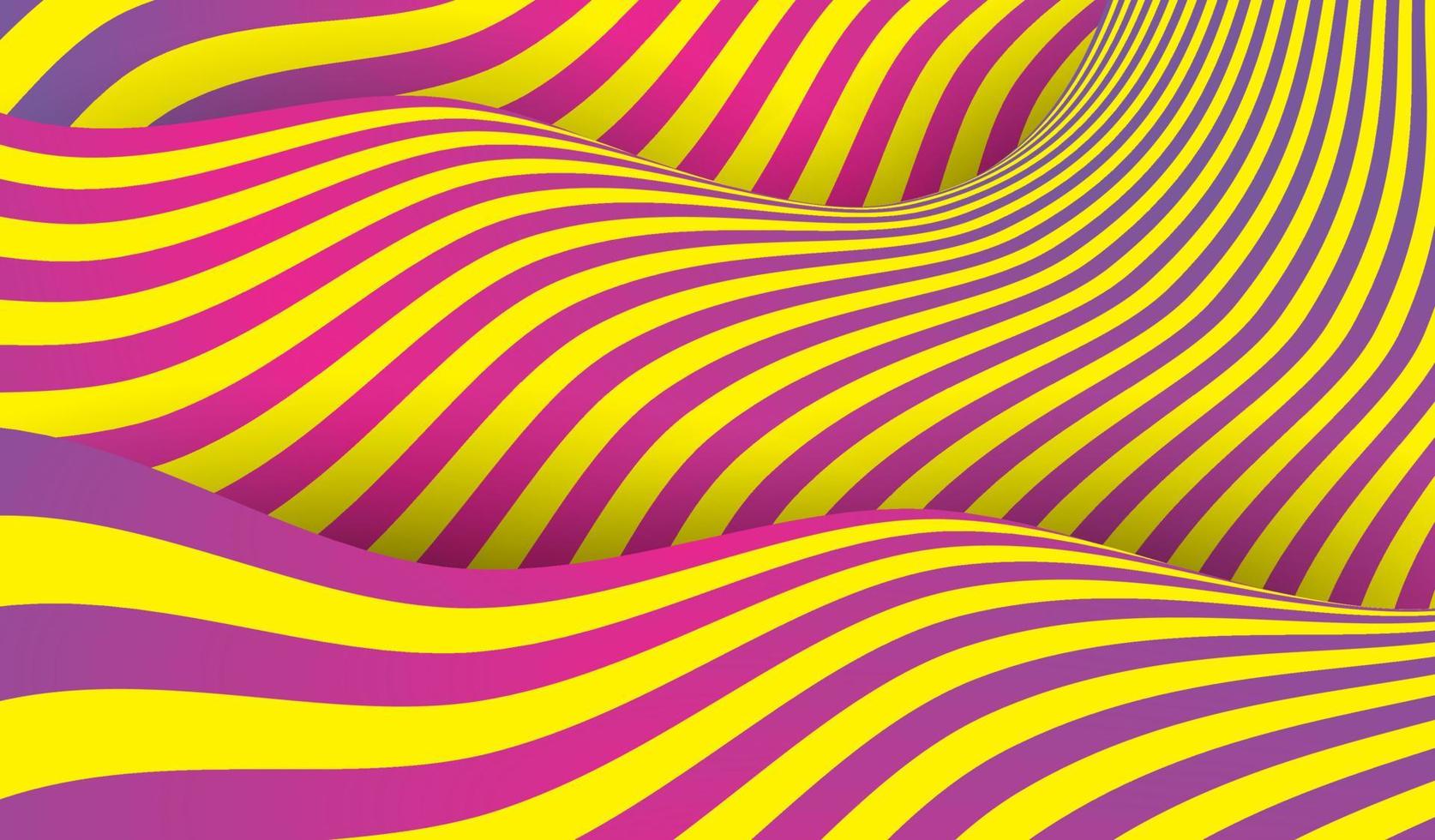 Vector simple background. Spiral stripes in pop art style