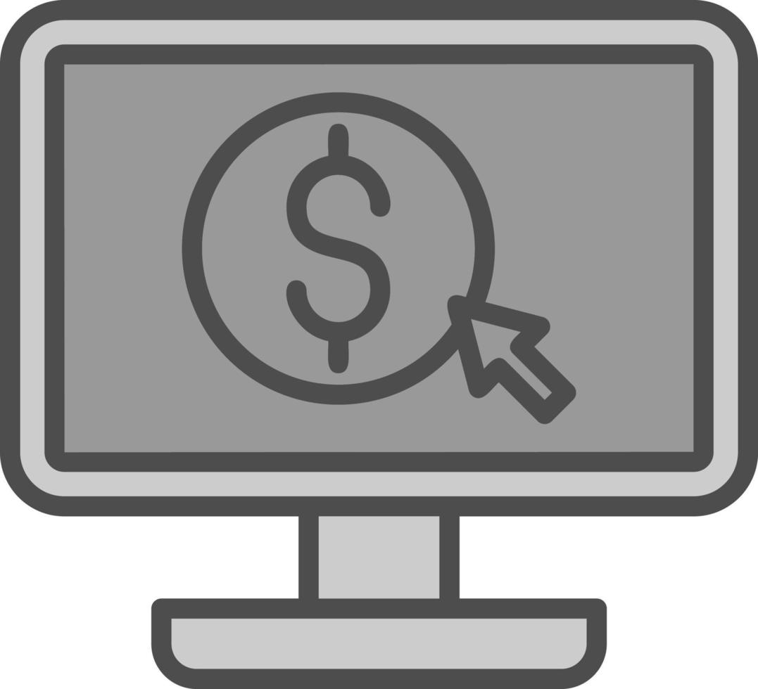 Cost Per Click Vector Icon Design