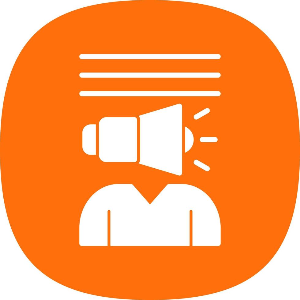 Brand Awareness Vector Icon Design