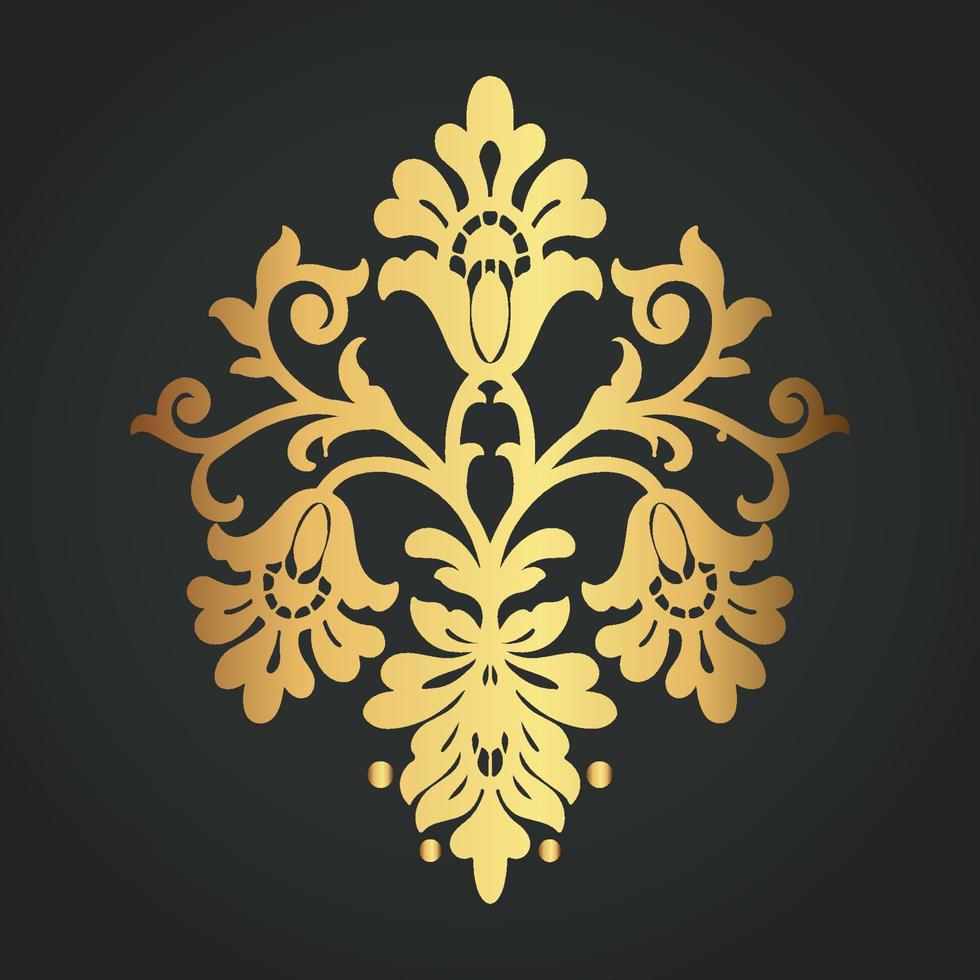 Luxury creative and beautiful ornament vector designs on colorful background