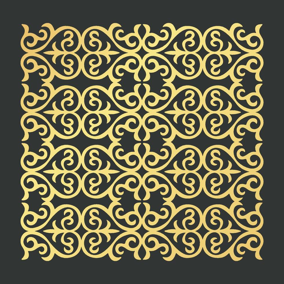 Luxury creative and beautiful ornament vector designs on colorful background
