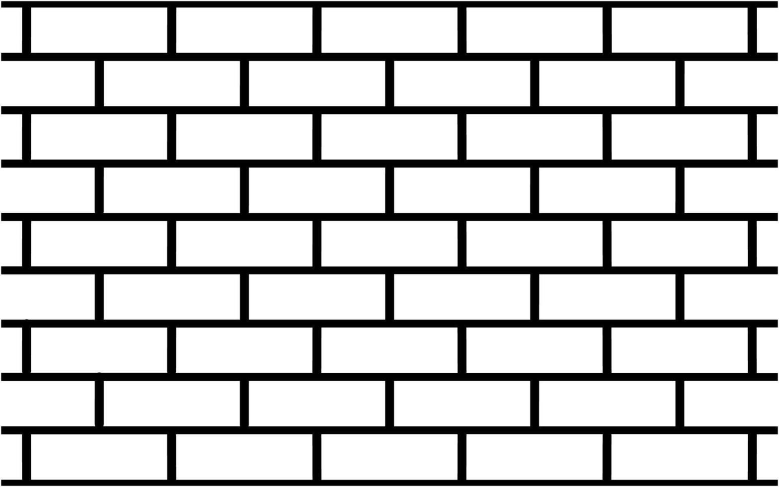Brick wall free vector illustration