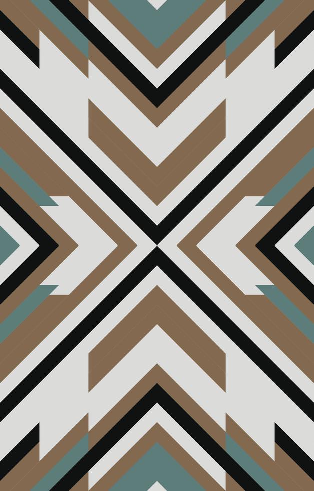 Geometric ethnic pattern seamless. Style ethnic American Aztec seamless colorful textile. Design for background,wallpaper,fabric,carpet,ornaments,decoration,clothing,Batik,wrapping,Vector illustration vector