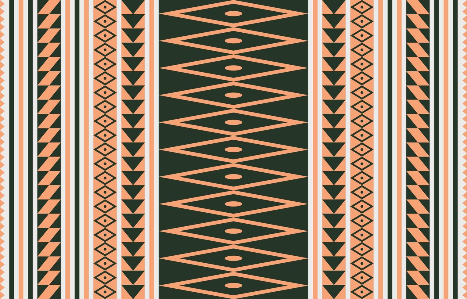 diseño abstracto de tela bordada akha étnica sin costuras para textiles, ropa, patrones de fondo, textura y adornos de muebles impresos para alfombras, papel pintado, decoración textil. arte geométrico vector