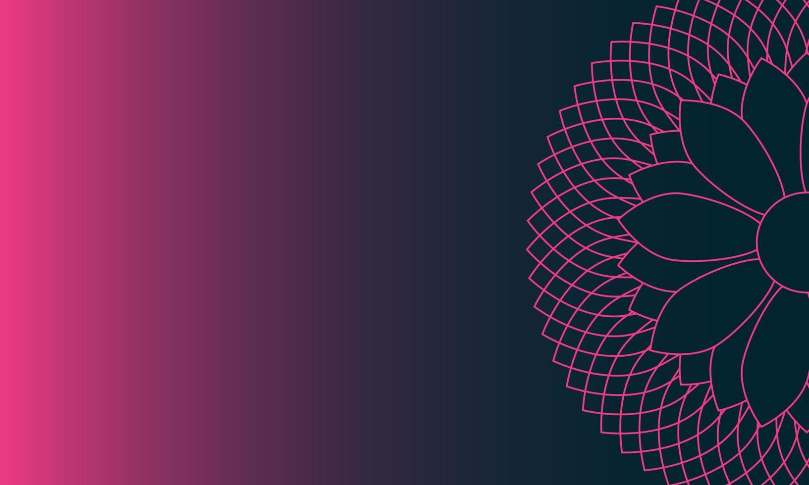 Sacred geometry website banner. The formula of nature. vector