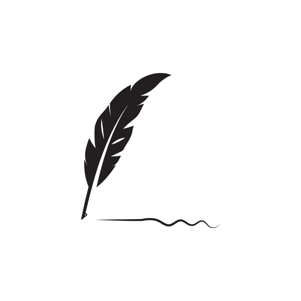 feather quill pen icon 16127487 Vector Art at Vecteezy