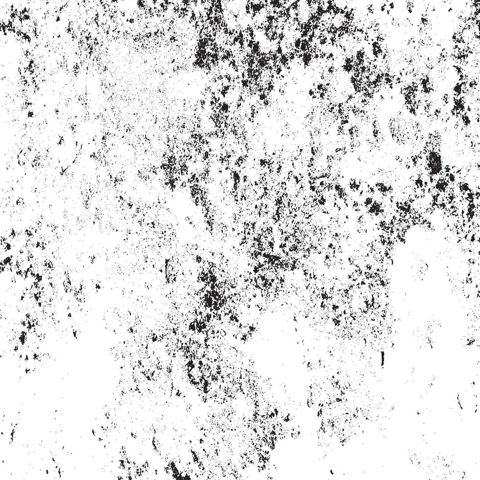 texturas grunge. efecto angustiado. efecto de textura vectorial. fondo abstracto en blanco y negro. textura monocromática vector