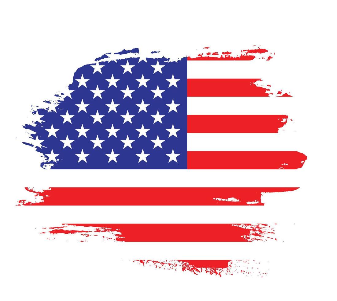 Professional USA texture flag vector 16128002 Vector Art at Vecteezy
