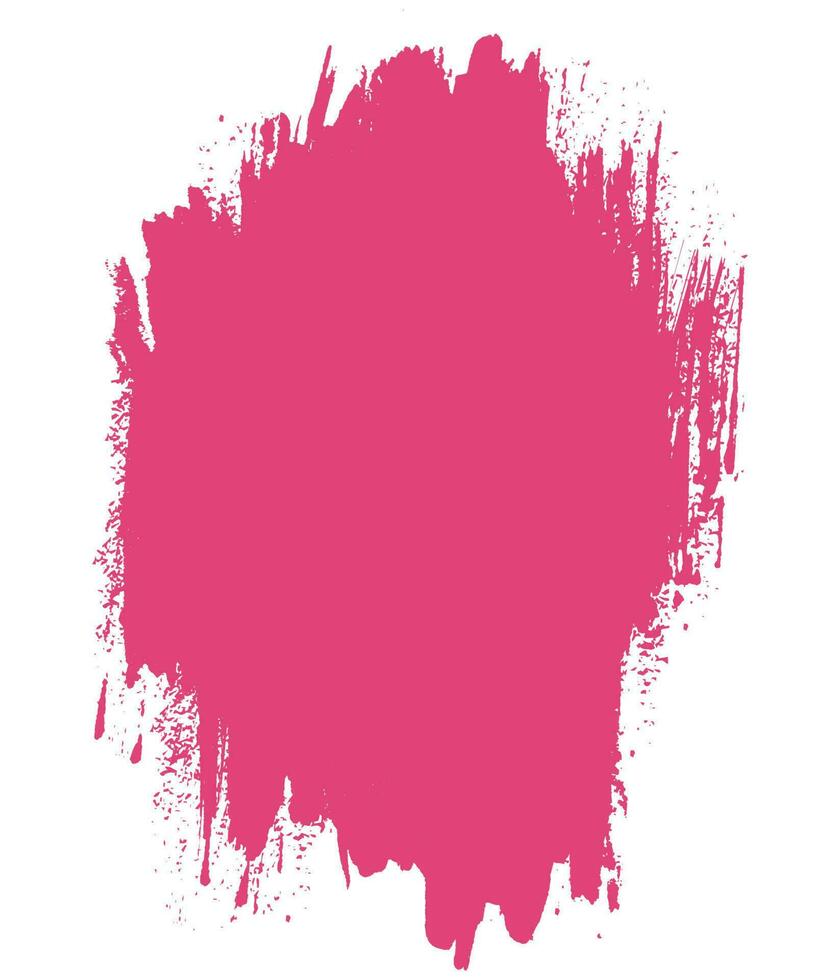Pink color paint brush stroke for free download vector
