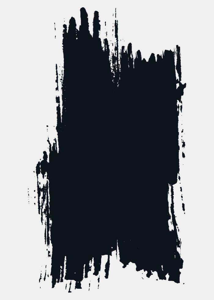 Isolated brush stroke vector