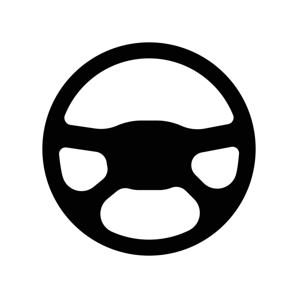 logotipo del volante vector