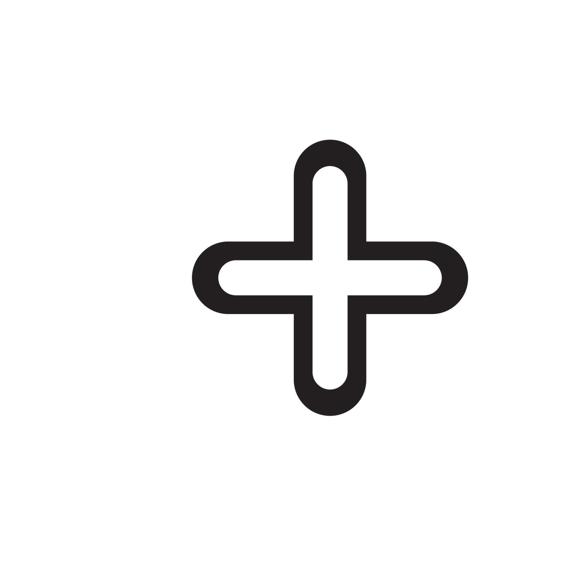 Plus sign icons. Plus sign buttons. Vector illustration. 16129154