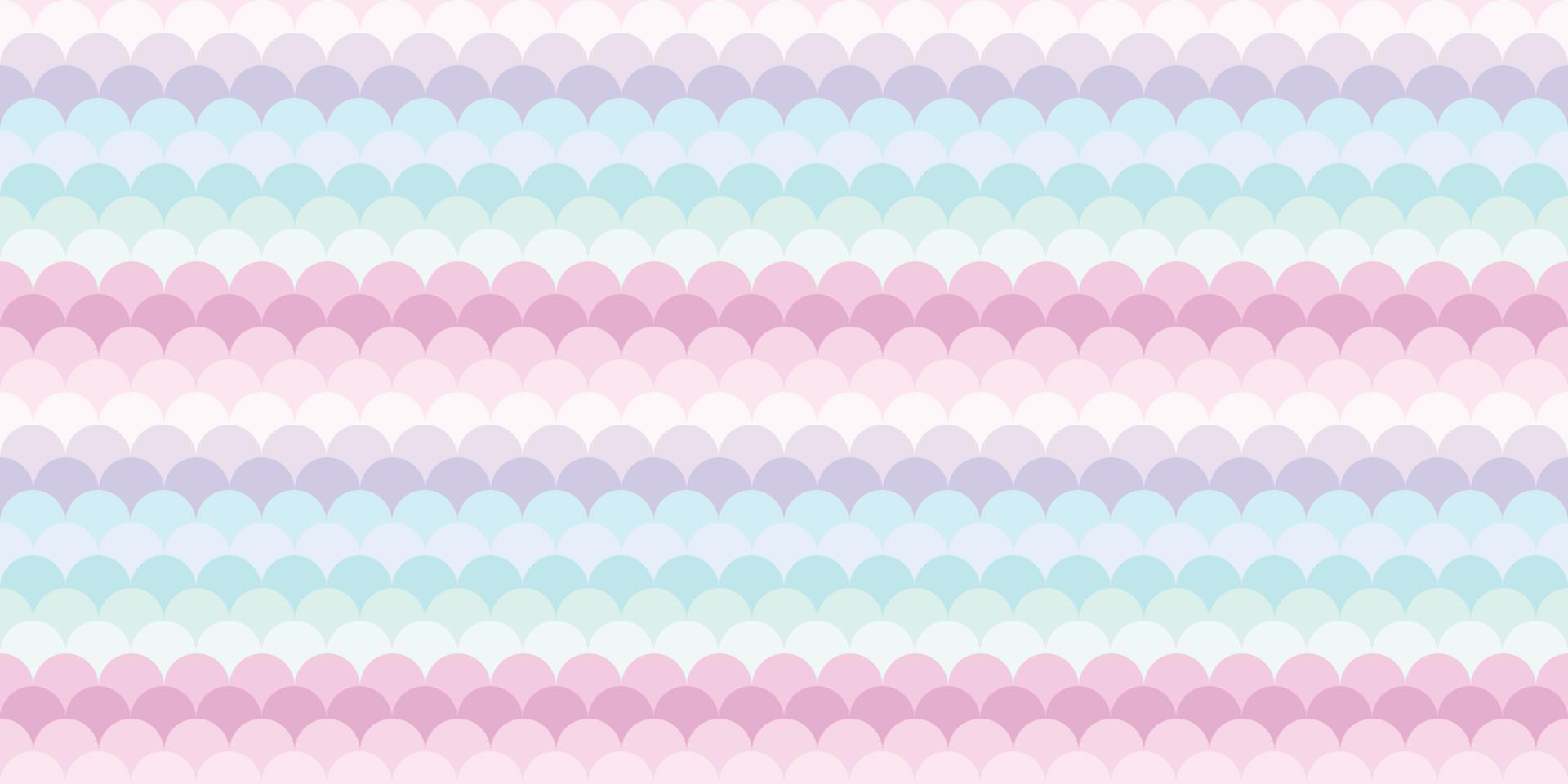 Fish scale colorful abstract geometric background pattern vector