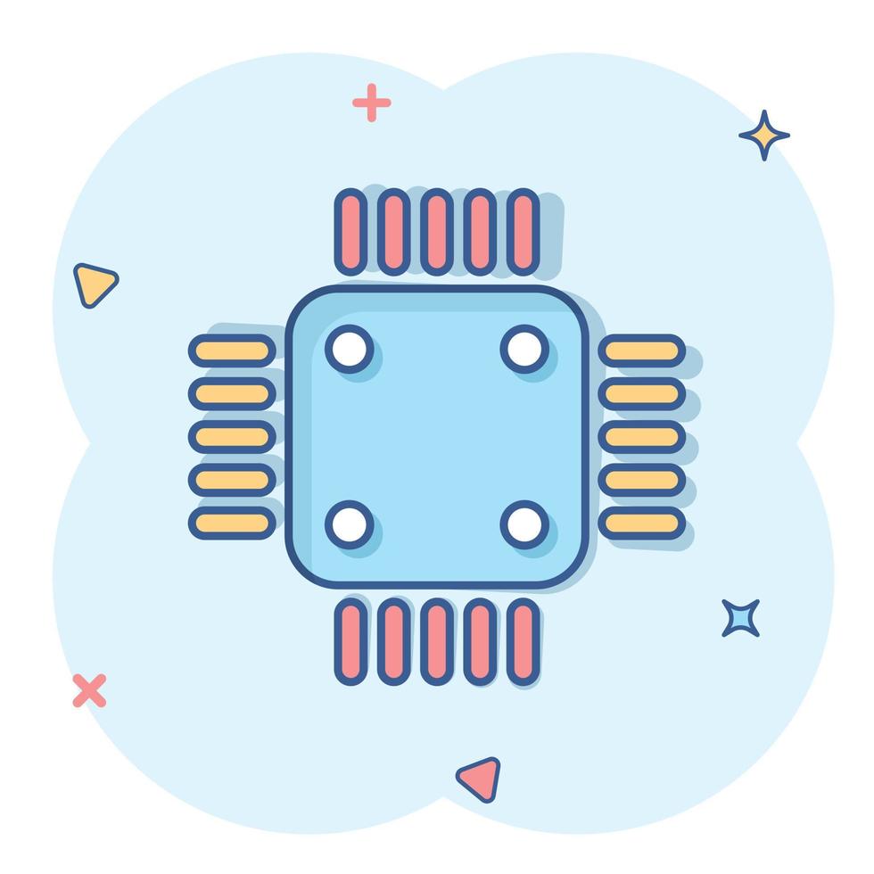 Computer cpu icon in comic style. Circuit board cartoon vector illustration on white isolated background. Motherboard chip splash effect business concept. 16130351 Vector Art at Vecteezy Computer cpu icon in comic style. Circuit board cartoon vector illustration on white isolated background. Motherboard chip splash effect business concept. 16130351 Vector Art at Vecteezy
