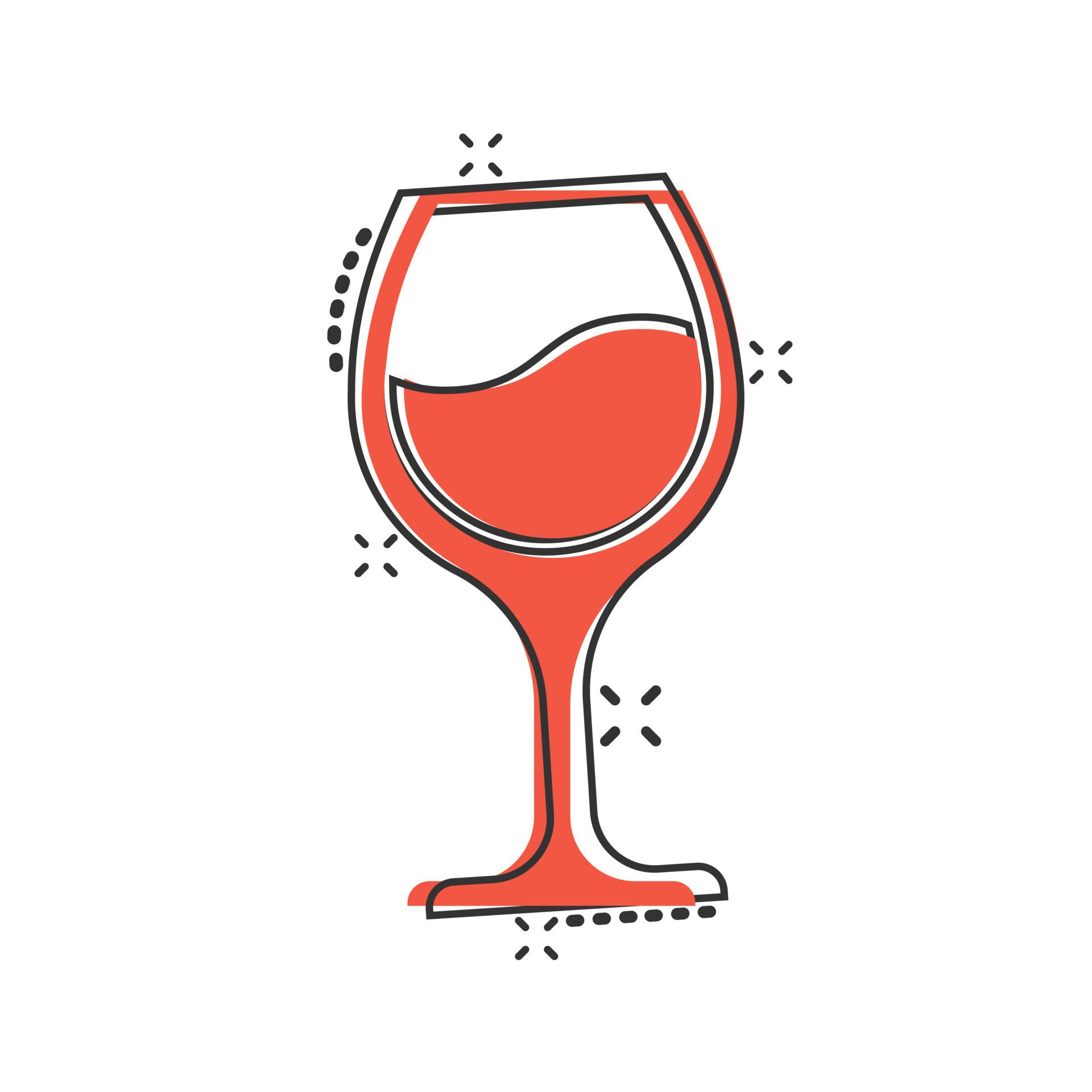Wine glass icon in comic style. Champagne beverage cartoon vector illustration on isolated background. Cocktail drink splash effect sign business concept. 16131366 Vector Art at Vecteezy Wine glass icon in comic style. Champagne beverage cartoon vector illustration on isolated background. Cocktail drink splash effect sign business concept. 16131366 Vector Art at Vecteezy
