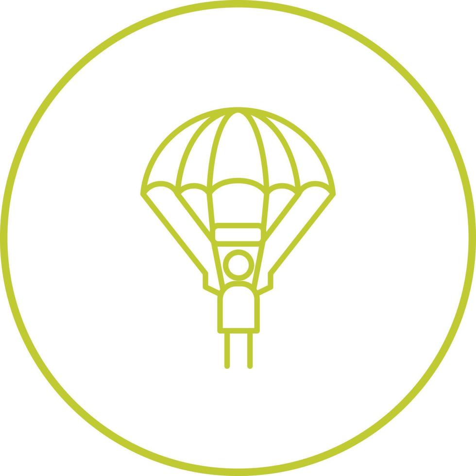 Parachuter Vector Icon