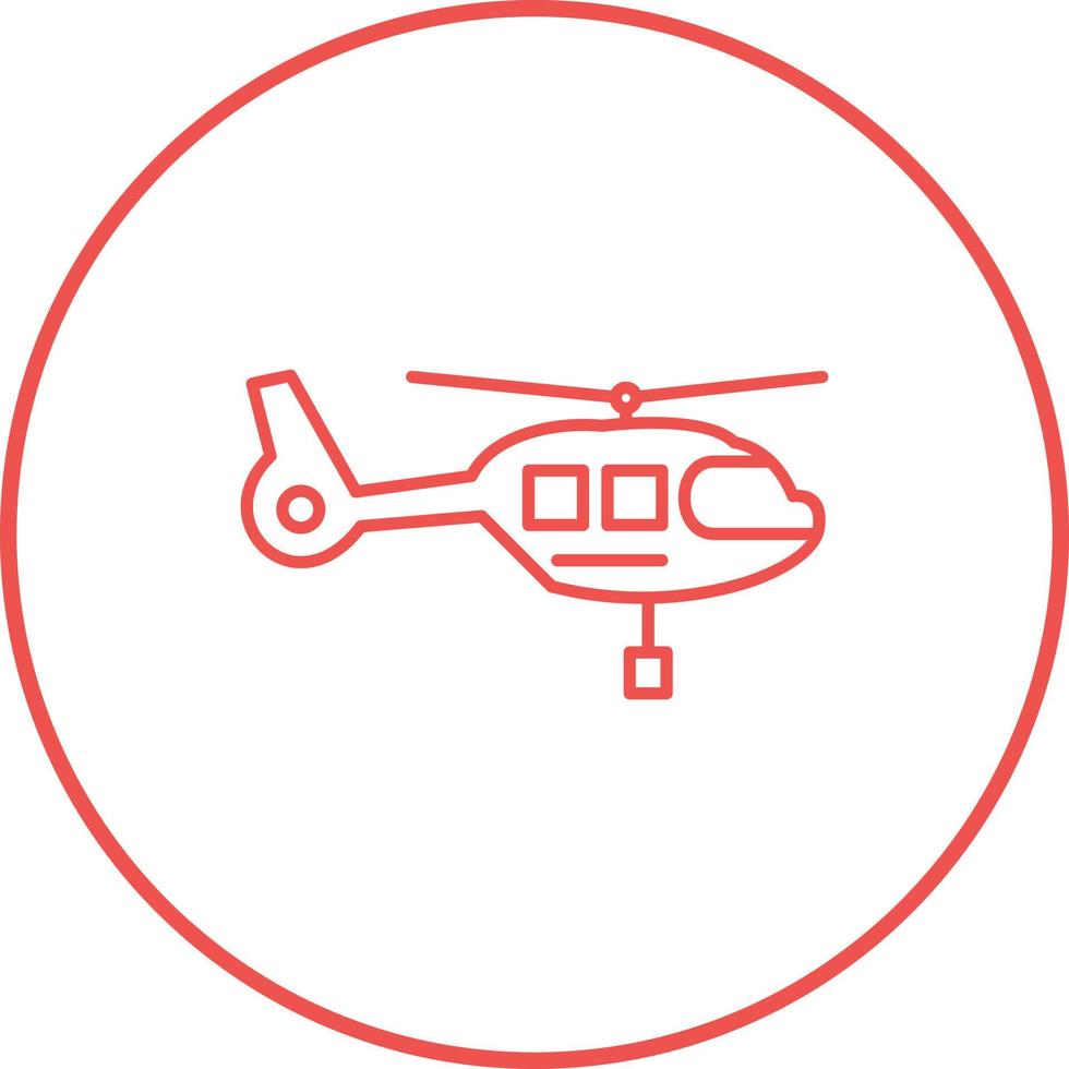 Helicopter Vector Icon