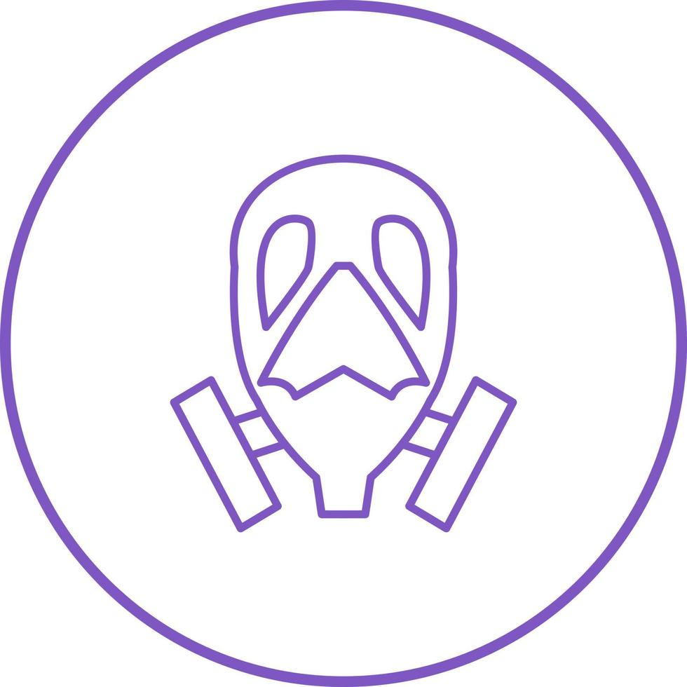 Oxygen Mask Vector Icon
