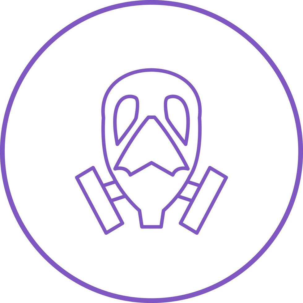 Oxygen Mask Vector Icon