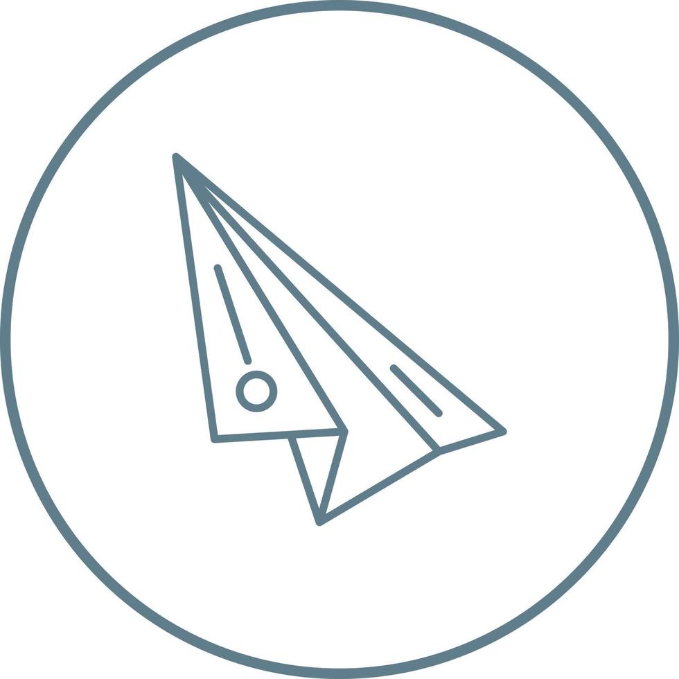 Paper Plane Vector Icon