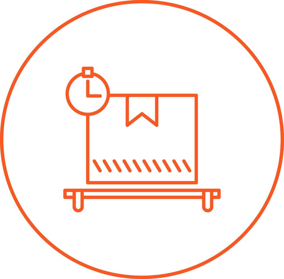 Package Pending Vector Icon