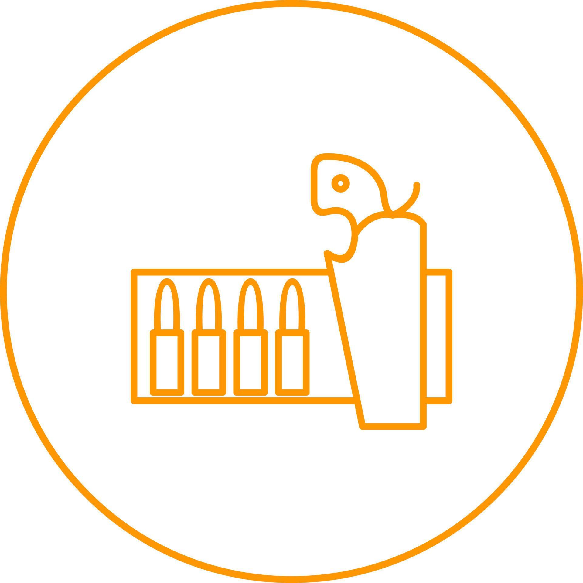 Gun Belt Vector Icon 16132438 Vector Art at Vecteezy