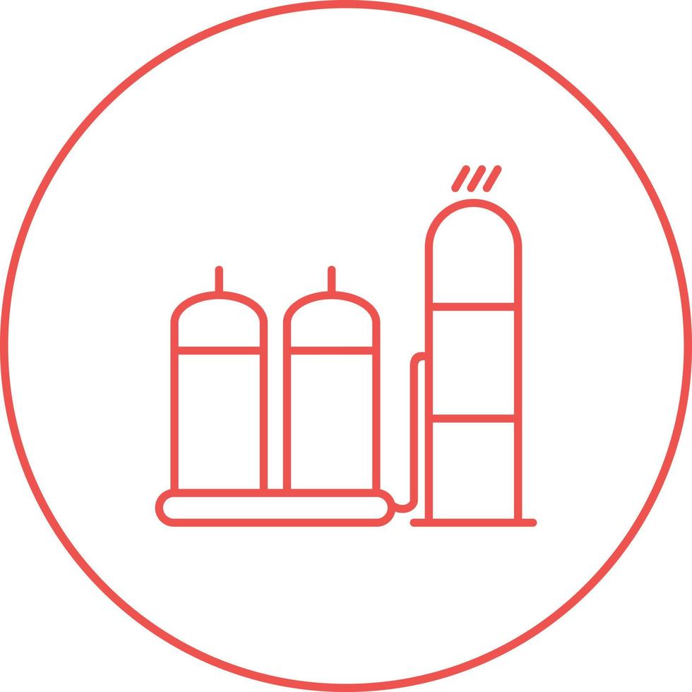 Refinery Vector Icon