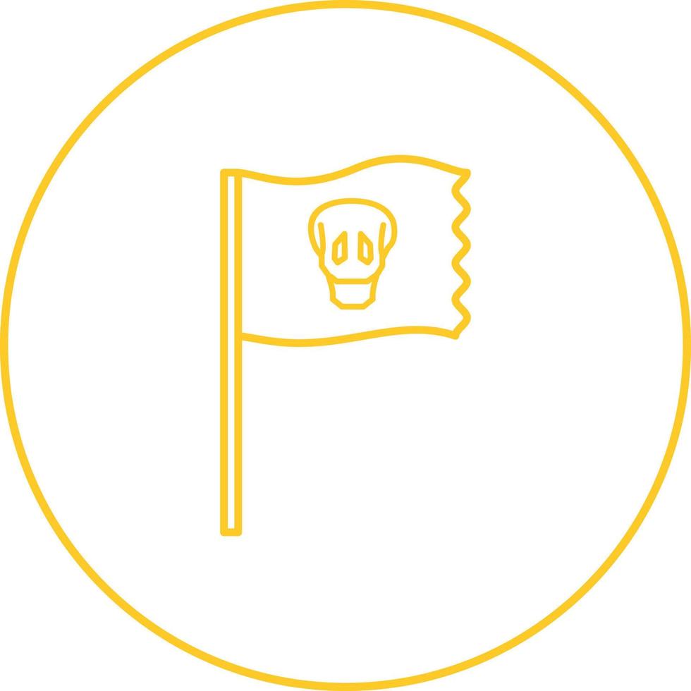 Pirate Flag Vector Icon